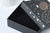 Boite carrée cadeau carton noir galaxie argent 9cm, une boite pour offrir vos bijoux ou cadeaux d'invité,l'unité G7216-Gingerlily Perles