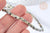 Natural Dalmatian jasper tube bead 13-14mm, natural spotted jasper, stone beads, 40.5cm wire G4070