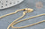 Fine gold convict chain 16K 2.5 microns WITH or WITHOUT extension 1.5 mm - 45/50cm, complete gold chain necklace, X1 G1898