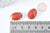 Faceted red jasper oval cabochon 18x13mm, cabochon for stone jewelry creation, unit G8602 