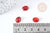 Cabochon cornaline orange facetté, cabochon ovale, cornaline naturelle, cabochon pierre, pierre naturelle,10mm, pierre naturelle-G2100