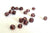 grosses perles rocaille violet, fournitures bijoux, perles rocaille, violet transparent, perles verre, création bijoux,lot 10g, 4mm-G1089