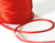 cordon queue de rat satin rouge,cordon brillant,cordon satiné, cordon Bijou, scrapbooking, lacet rouge,2mm, 5 mètres-G1379