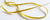 Ruban satin jaune vif,fabrication bijoux, ruban mariage,fourniture créative, largeur 3mm, scrapbooking,ruban jaune, lot 5 mètres-G1440
