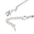 bracelet serpent platine type Pandora complet, fournitures créatives, bracelet AVEC EXTENSION, création bracelet,18cm-G2382-Gingerlily Perles