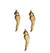 Pendentif perroquet en laiton brut doré,fournitures créatives, médaillon Vintage, création collier, fournitures laiton brut,41mm-G1240