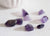 Améthyste violette naturel brute roulée, fourniture créatives,pierre naturelle, litotherapie, Chips amethyste, 20 grammes G236