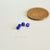 Perles toupies bleu roi, perles bijoux, perle cristal bleu, fourniture créative,cristal bleu,Perle verre facette, fil de 150, 2mm-G717