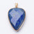Pendentif ovale lapis lazulis,Pendentif pour bijoux, pendentif pierre, pierre naturelle, pendentif bleu,lapis lazulis naturel,40mm-G488