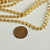 Perles verre jaune, Perles verre, perle forme ovale, grain de riz,Jaune topaze, création bijoux, fil de 70 perles,6mm-G1496