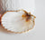 Pendentif coquillage naturel coque doré, fourniture créative, pendentif doré, création bijoux, coquillage bijou,coquillage or,50mm-G743