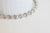 rondelle ovale texture argent vieilli,perles dorées,création bijoux, sans nickel,perle intercallaire,lot de 10, 10mm-G1771