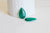 Pendentif goutte agate vert, pendentif pierre,agate naturelle, agate  verte,création bijoux, pierre naturelle, 30mm-G1733