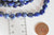 Perle Lapis Lazulis, fournitures créatives, perle Lapis Lazulis, lapis naturel, perle pierre, 12mm, création bijoux, fil de 39 à 40 cm-G2336