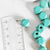 Perle bois vert hexagonale,fournitures créatives, perles bois,création bijoux,perle hexagone,Perles géométriques,11mm, lot de 5- G6052