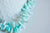 perles en corail turquoise,perles corail, fabrication bijoux,corail naturel,perle coquillage,coquillage bleu,fil 38cm-G987