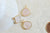 Pendentif goutte quartz rose, pendentif bijoux, pendentif quartz,pendentif pierre,quartz naturel,quartz rose,23mm, l'unité,G1773