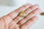 Pendentif coquillage naturel coque doré, fourniture créative, pendentif doré, création bijoux, coquillage bijou,coquillage or,21-25mm-G1342