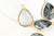 Pendentif goutte agate verte,pendentif bijoux, pendentif agate,pendentif pierre, agate naturelle, pendentif agate,23mm-G491