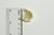 Boucles créoles feuille laiton doré 18k,bijoux doré,création bijoux, créoles originales,oreille percée, la paire, boucle Dorée 18k,24mm-G916-Gingerlily Perles