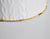 Chaine acier dorée 14 carats forçat tubes, fournitures créatives,chaine acier, chaine dorée,acier doré,création bijoux, 1 metre,2mm-G593