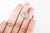 Pendentif coeur labradorite facettes,pendentif bijoux, pendentif pierre, labradorite naturelle, pendentif coeur,17mm-G598