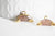 Pendentif croissant lune quartz fraise doré,pendentif bijoux,lune quartz,pendentif pierre,quartz fraise naturel,18mm-G829