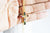 Collier chaine acier dorée 14k croix zircons,chaine fantaisie,chaine collier,religion,chaine complète,28.5mm,43.2cm, l'unité,G1488-Gingerlily Perles