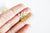 Pendentif feuille laiton, fourniture bijou,breloque laiton brut, bijou laiton,feuille monstera, bijoux,pendentif laiton brut,les 2,22mm-G912
