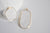 Pendentif ovale cristal de roche,Pendentif pour bijoux, pendentif pierre, pierre naturelle, pendentif quartz,quartz naturel,49mm -G196