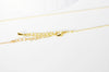 Chaine fine dorée boule 16K 2.5microns,chaine collier, chaine dorée ,création bijoux, chaine complète,chaine dorée,1mm,45cm-G637