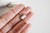 Pendentif connecteur tube howlite doré,pendentif bijoux,tube howlite,pendentif pierre, howlite naturelle,20mm, l'unité,G2818