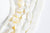 Perle nacre blanche naturelle ovale carrée disque tube,perle nacre naturelle,coquillage blanc,création bijoux,14mm,lot de 5,G1629