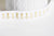 Ruban élastique blanc or ananas EFJF, fabrication bijoux,bracelet EVJF,ruban mariage,fourniture créative, scrapbooking,16mm,1 mètre-G2155