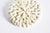 Pendentif osier tressé naturel, fournitures créatives, perle bois,perle osier, création bijoux, Perles géométriques,19-25mm, lot de 2,G2439