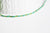 Cordon vert or, fabrication bijoux, création bijoux,ruban mariage,fourniture créative, scrapbooking,1-1.55mm, bobine 100 mètres-G2147