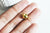 fermoir aimanté acier doré,petit fermoir qualité,fermoir magnétique doré,acier doré,acier chirurgical,fabrication bijoux, l'unité,14mm-G2119-Gingerlily Perles