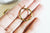 créoles torsadées acier doré, bijoux doré, création bijoux, oreille percée,sans nickel, la paire, boucles acier, 25mm,G2402-Gingerlily Perles