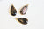Pendentif goutte rhodonite,pendentif bijoux,pendentif pierre, rhodonite Naturelle,pendentif rhonodite,33mm, l'unite,G2426