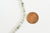 Perle rondelle heishi labradorite  création bijoux, labradorite Naturelle,perle pierre, 4.5mm,création bijoux,fil de 160 perles,G2700