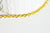 CADEAU Chaine rollo dorée, fourniture créative, chaine bijou, chaine doré,création bijoux, grossiste chaine,chaine dorée,4mm,5 mètres,G2871