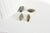 Cabochon dôme marquise navette labradorite, fournitures créatives, cabochon la bradorite,cabochon pierre, pierre naturelle,14mmx7mm,G3042-Gingerlily Perles