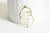 Pendentif visage laiton brut, fournitures pour bijoux, laiton brut,pendentif minimaliste ,bijoux moderne,43x26mm,G3183