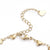 Bracelet acier doré 14k cœur,un bracelet fantaisie sans nickel en acier inoxydable doré,21cm avec extension, l'unité G5346-Gingerlily Perles