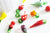 Pendentifs mélangés fruits en verre,perle verre tchèque,fruit verre,pendentif verre,verre artisanal,pendentif chance,22-34mm,les 5,G3255