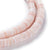 perles coquillage rose naturel heishi,chips coquillages,rose clair,perle coquillage,création bijoux,5-6mm, le fil de 500 perles G3848