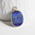 Pendentif oval lapis lazulis, Pendentif bijou pierre naturelle, pendentif pierre naturelle,lapis lazulis naturel,25mm, l'unite G3788
