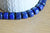 Perle rondelle lapis Lazulis, des perles naturelles pour creation bijou en pierre naturelle lapis naturel,le fil de 40 perles, 11x10mm G3820