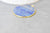 Pendentif rond lapis lazulis, pendentif bijoux pierre lapis lazuli naturel,pendentif rond,32-34mm,l'unité G3642