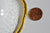 Perle rondelle hématite dorée, perle hématite ,création bijoux pierre, perle pierre heishi,6mm,fil de 175 perles,G3680